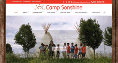 Desktop Screenshot of campsonshinememories.org